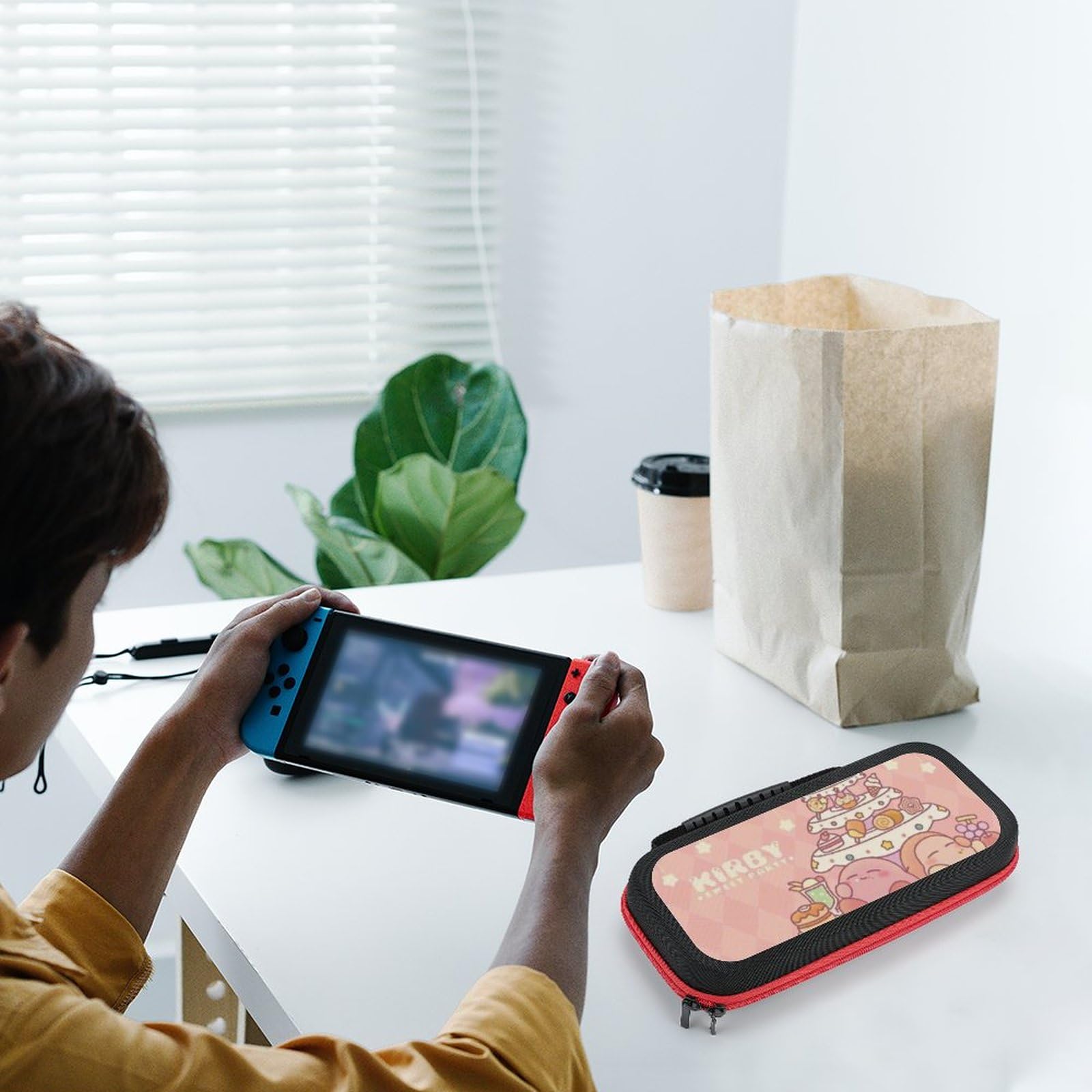 Amazon.co.jp: 星のカービィ-66 Switchケース ニンテンドー スイッチ
